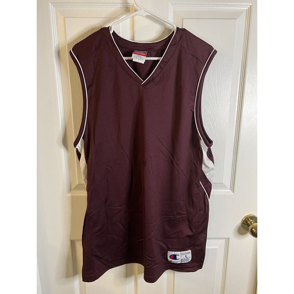 Champion Other - Men’s Champion Burgundy/white Sleeveless Top Size Large NWOT